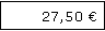 Textfeld: 27,50 